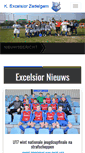 Mobile Screenshot of excelsior-zedelgem.be